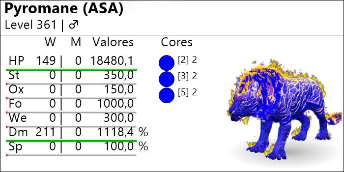 ARK Survival Brasil | Pyromane OU Carcha Top Status, troco por ...