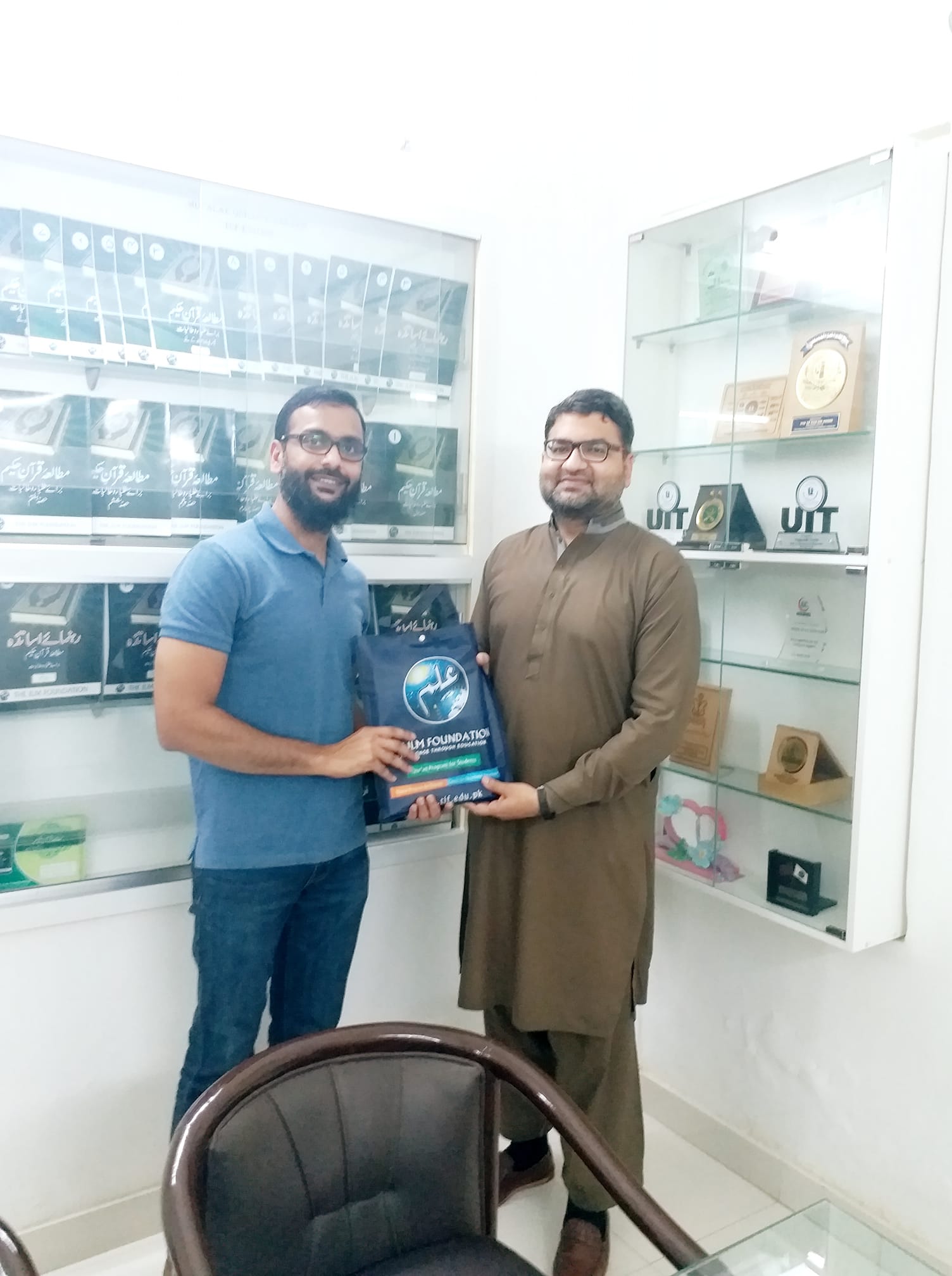 The ILM - Brother Zeehasham from USA visited TIF head office to meet ...