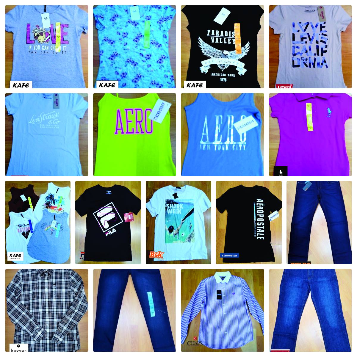PAQUETE DE ROPA, 30 PZS X $4190.00,... - Todo por paquete