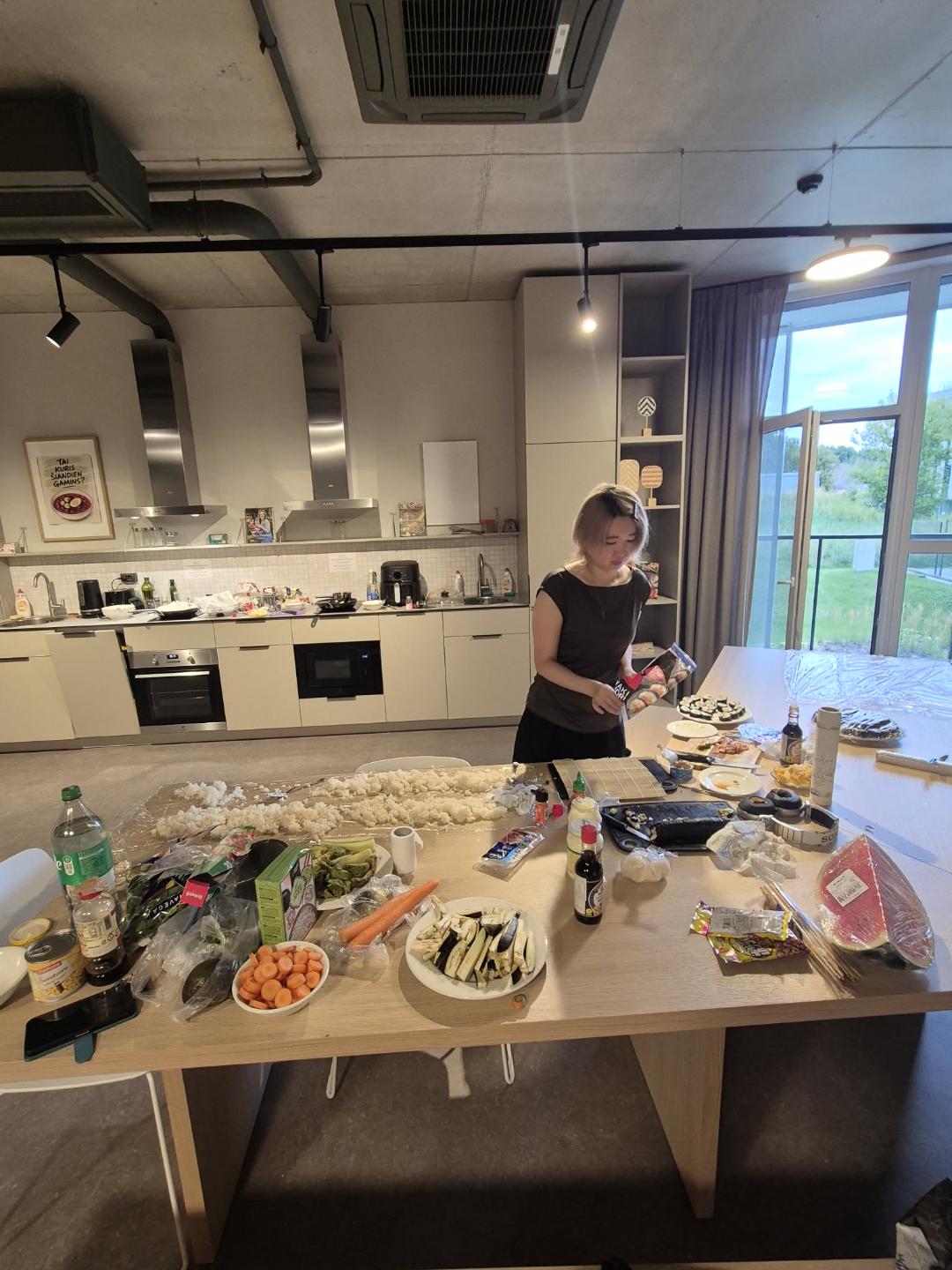 Sushi making workshop