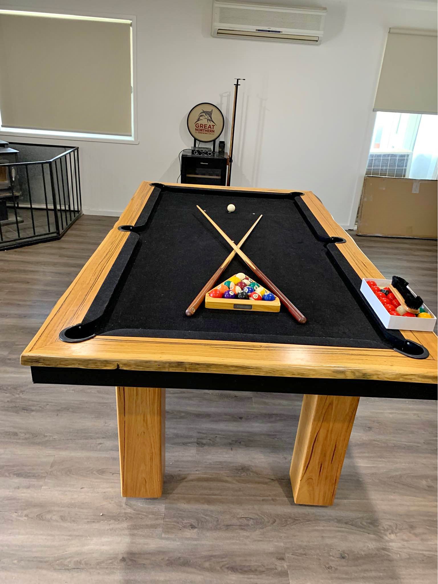 Australian Hardwood Slate Pool Table – Very Heavy - Billiard Tables ...