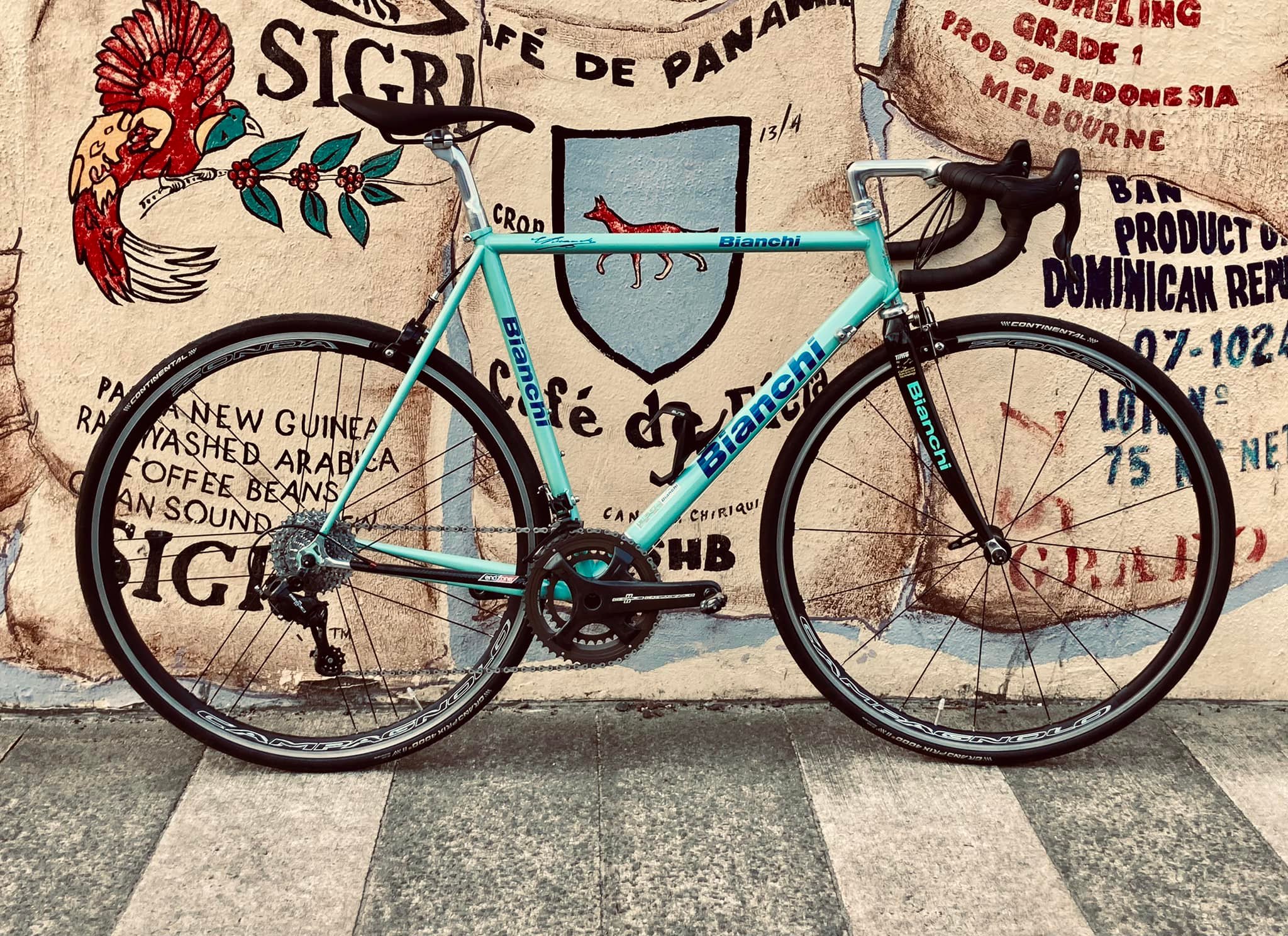 Our Bianchi Gold Race Team is an excellent example of the Bianchi 