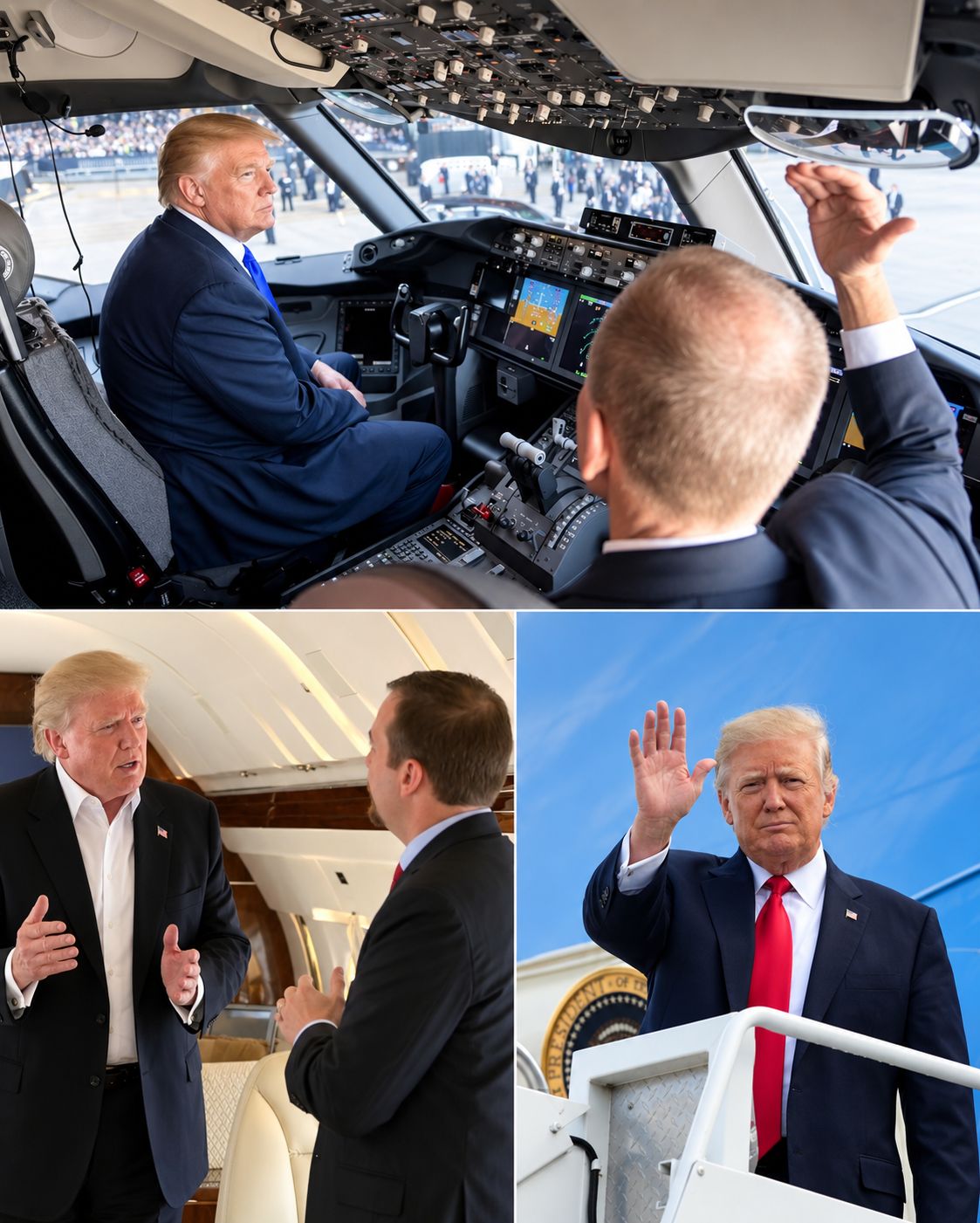 🚨America, leaked AUDIO just surfaced from inside Air Force One