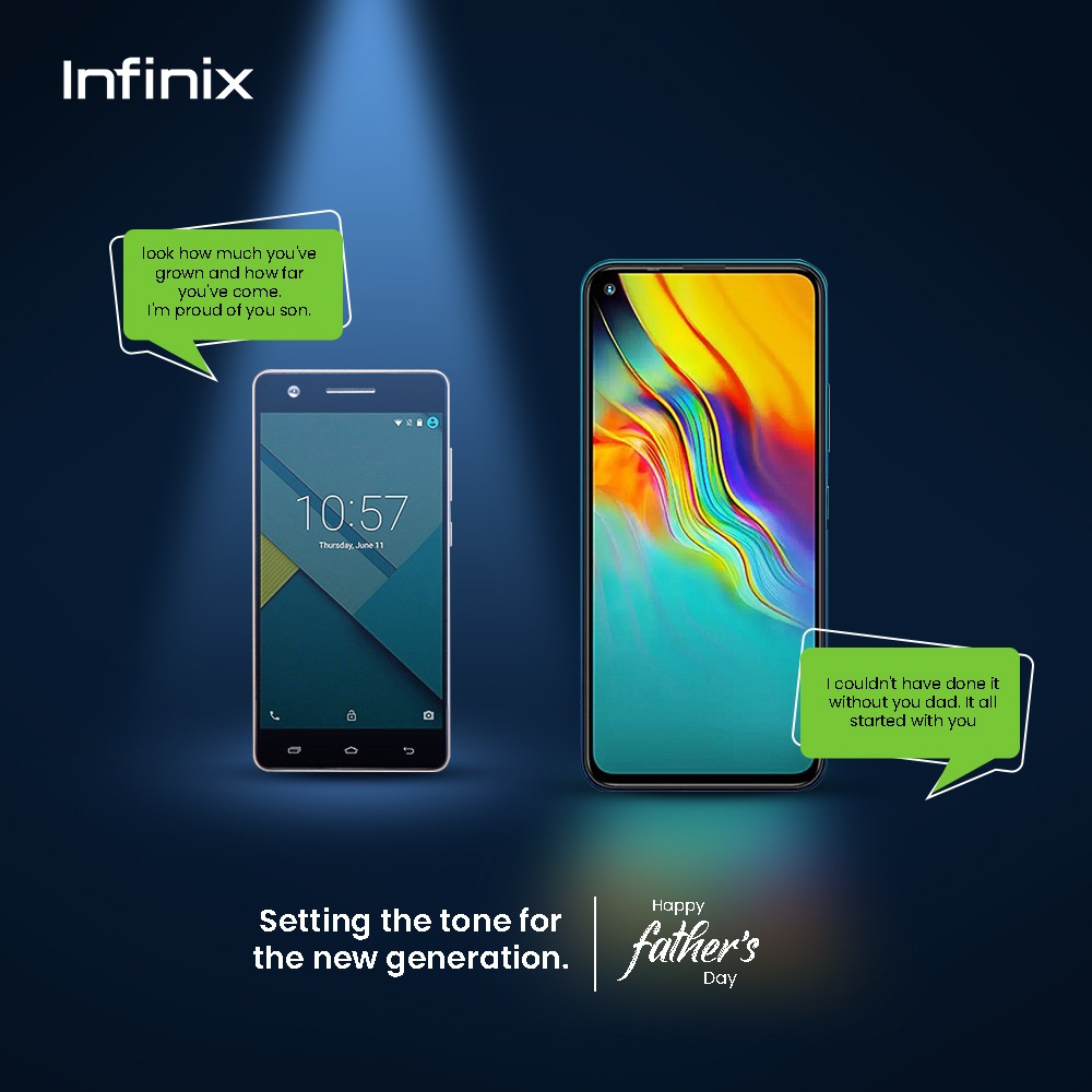 Infinix Mobile - We don't have much to say about fathers today than ...
