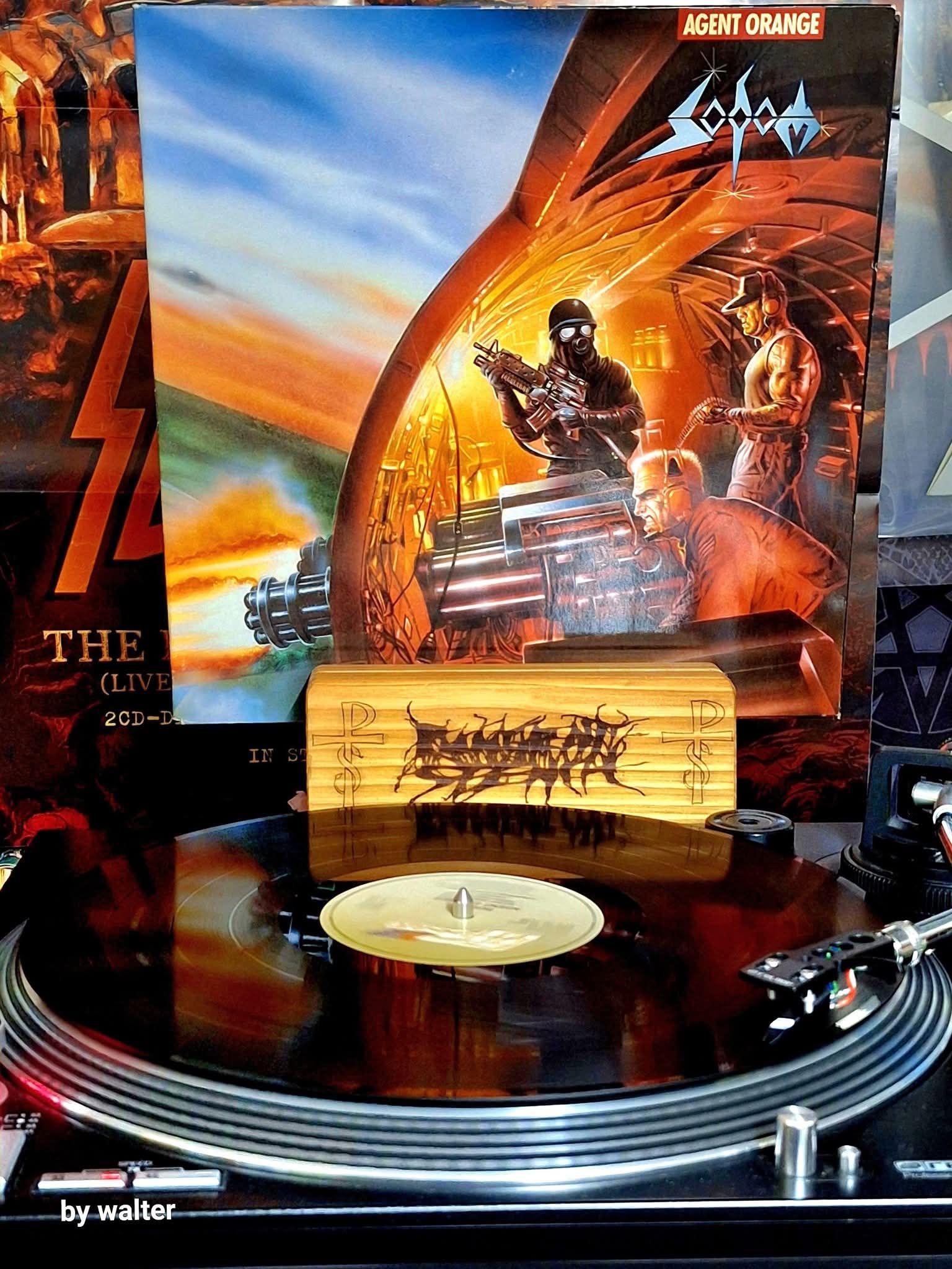 Vintage Sodom poster from Metal Factory Records