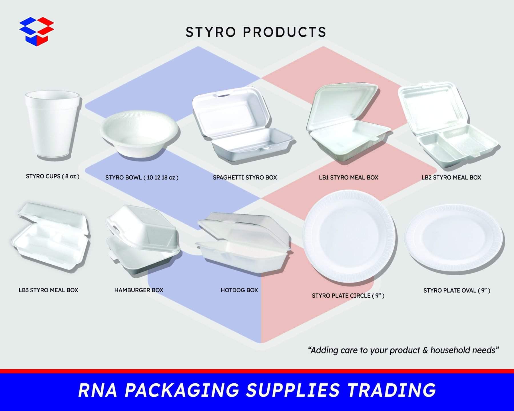 RNA Packaging Supplies Trading | Legazpi