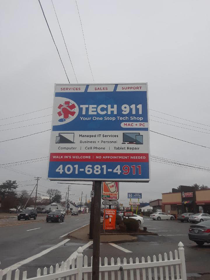 TECH 911 - Our new sign is up and we are getting closer to... | Facebook