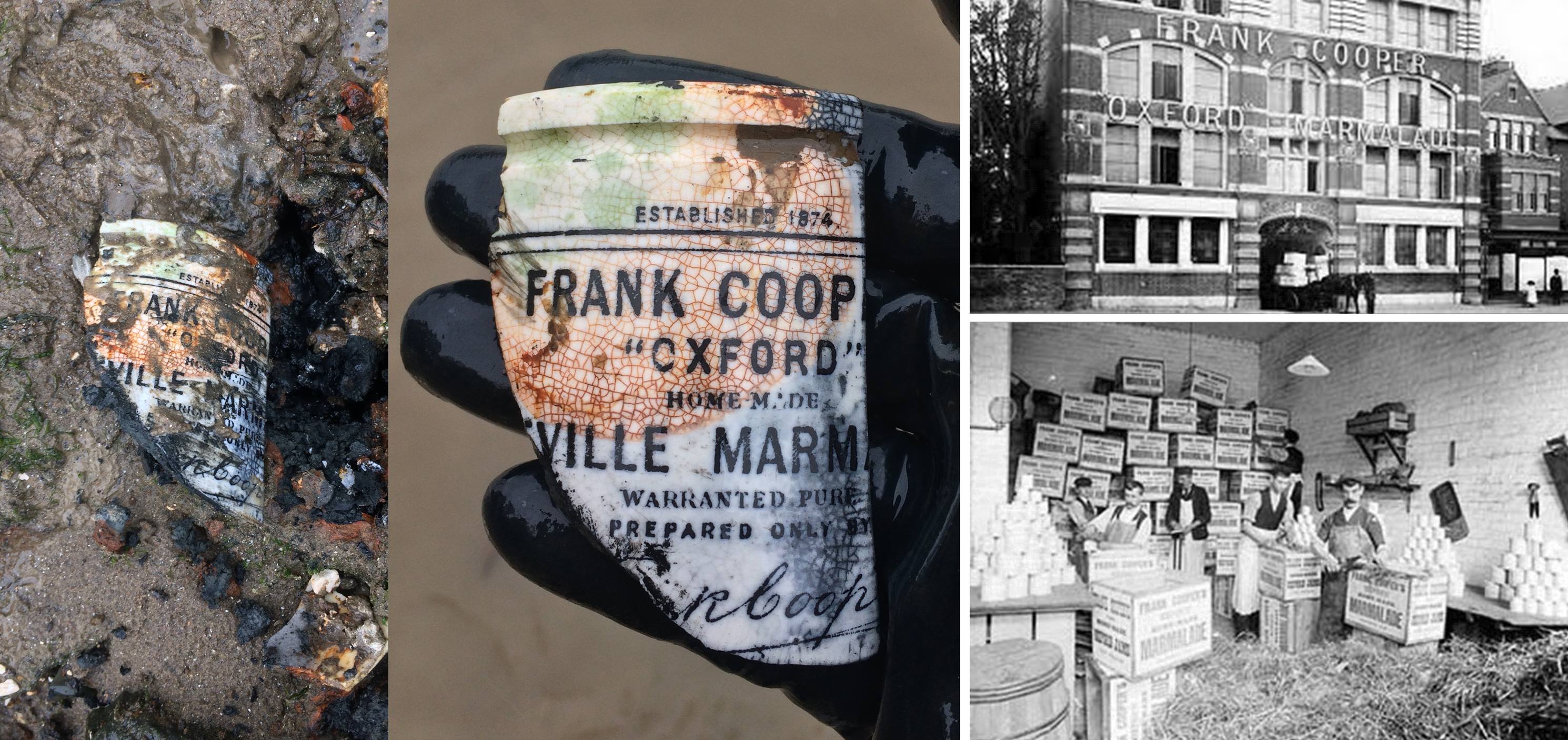 Frank Cooper marmalade variations on the large pots, the Coates of
