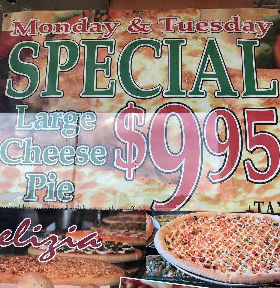 Delizia Pizza Kitchen Boonton, New Jersey Menu, Prices, Restaurant