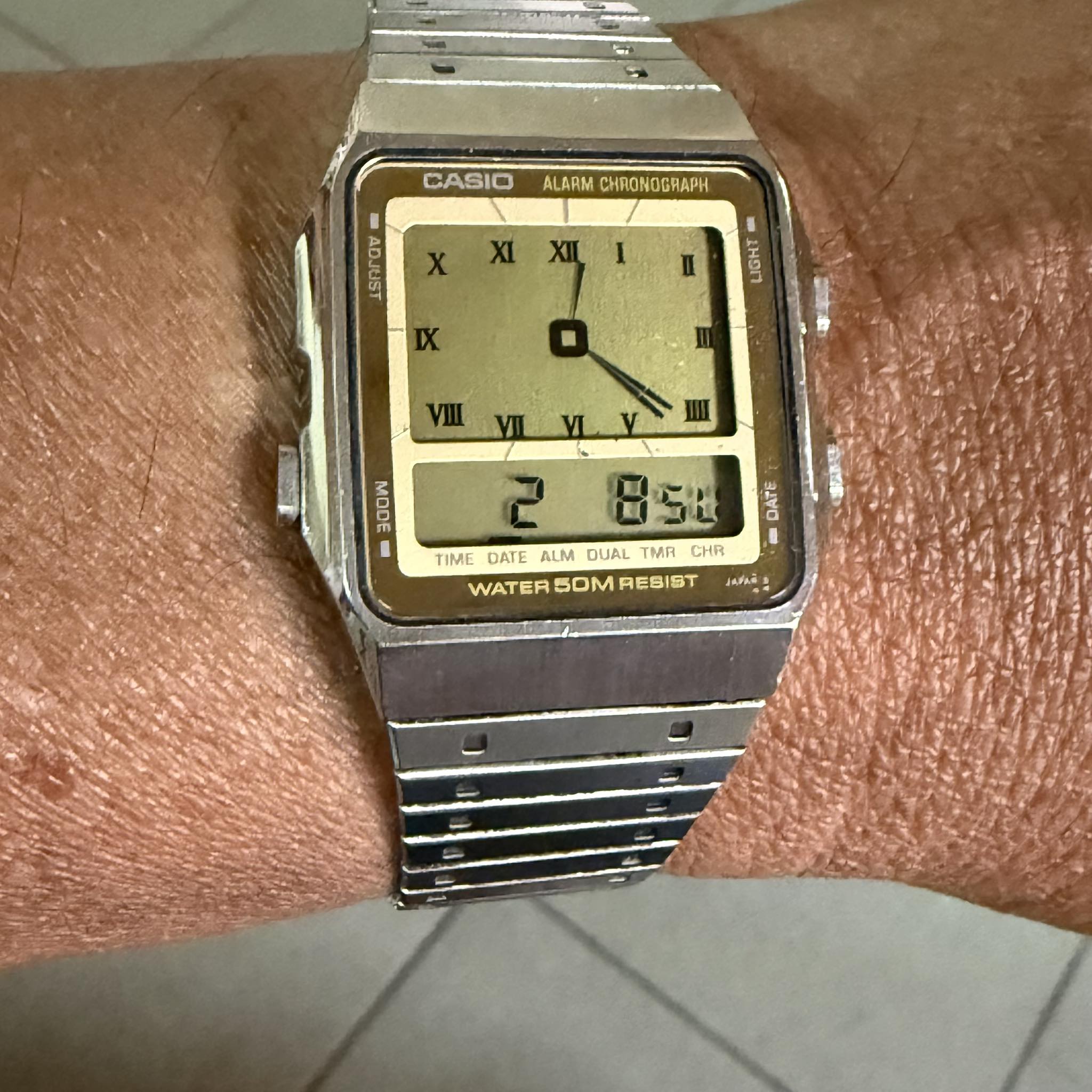 Casio AE-90W CASIO ALARM CASIOALARIMCHAONOGRAPH CHRONOGRAPH AAALGA 