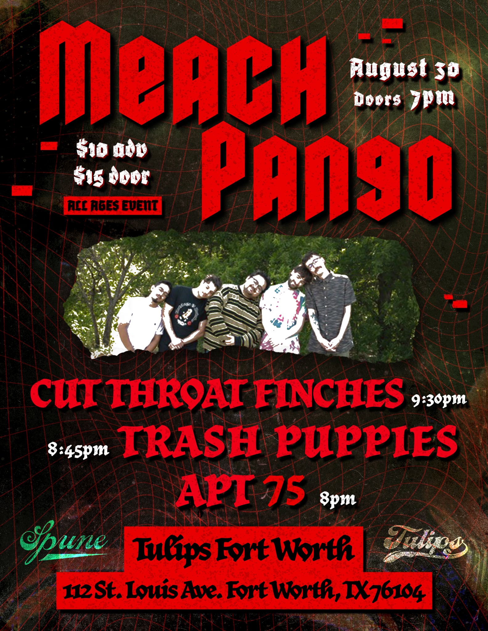Cut Throat Finches — 112 St. Louis Ave., Fort Worth, TX, United States, Texas 76104, 2025-08-30