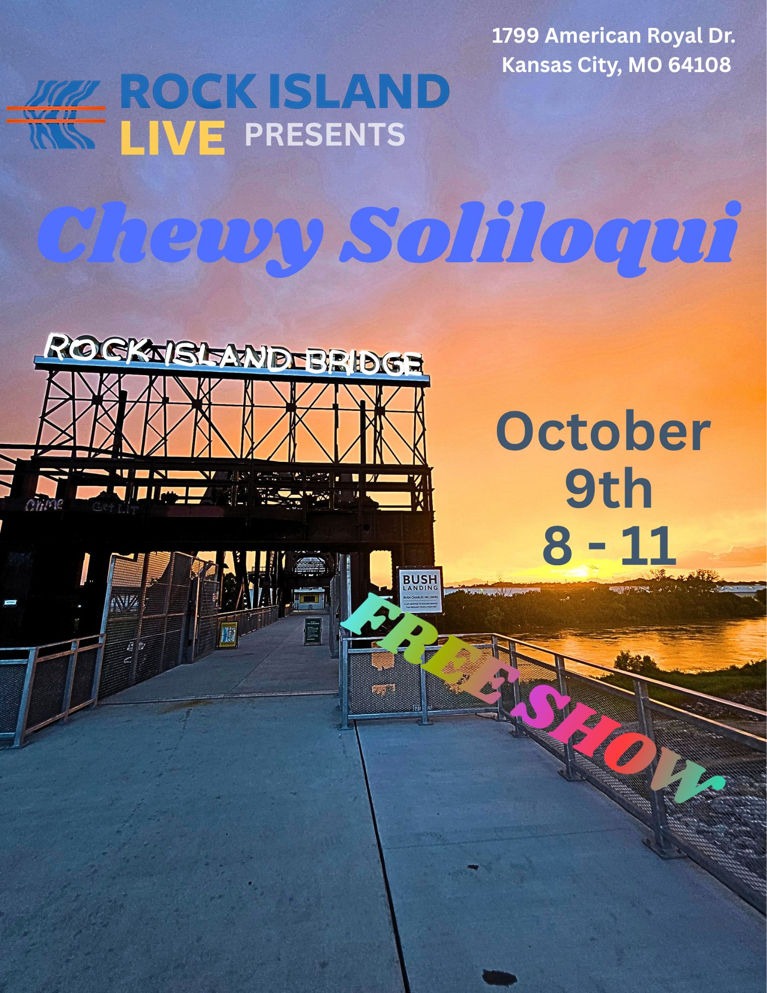 Rock Island Live Presents: Chewy Soliloqui