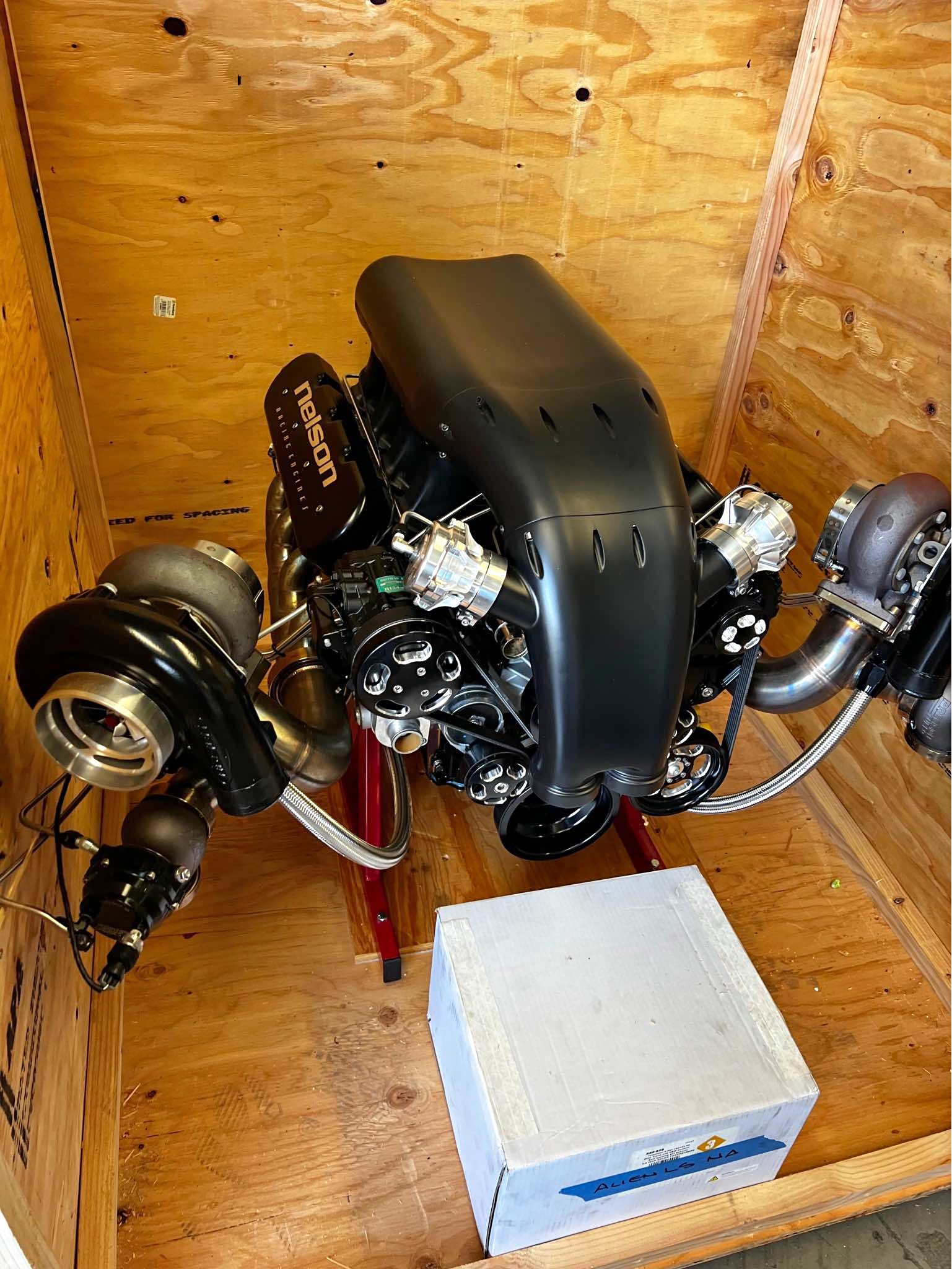 Nelson Racing Engine: 427 LS Twin Turbo Pro Touring Alien Crate Engine ...