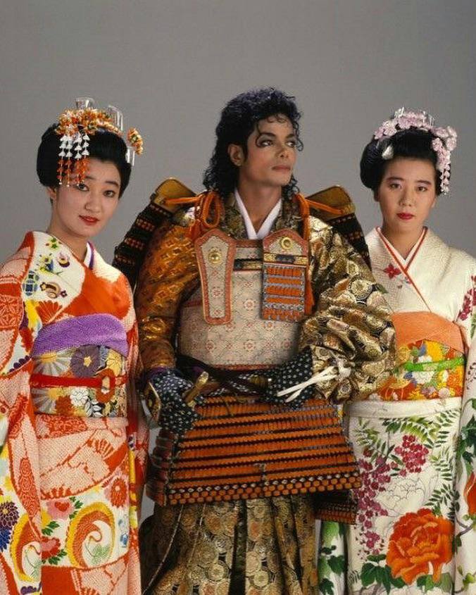 Photos of Michael's first trip to Japan in early May 1973, on tour