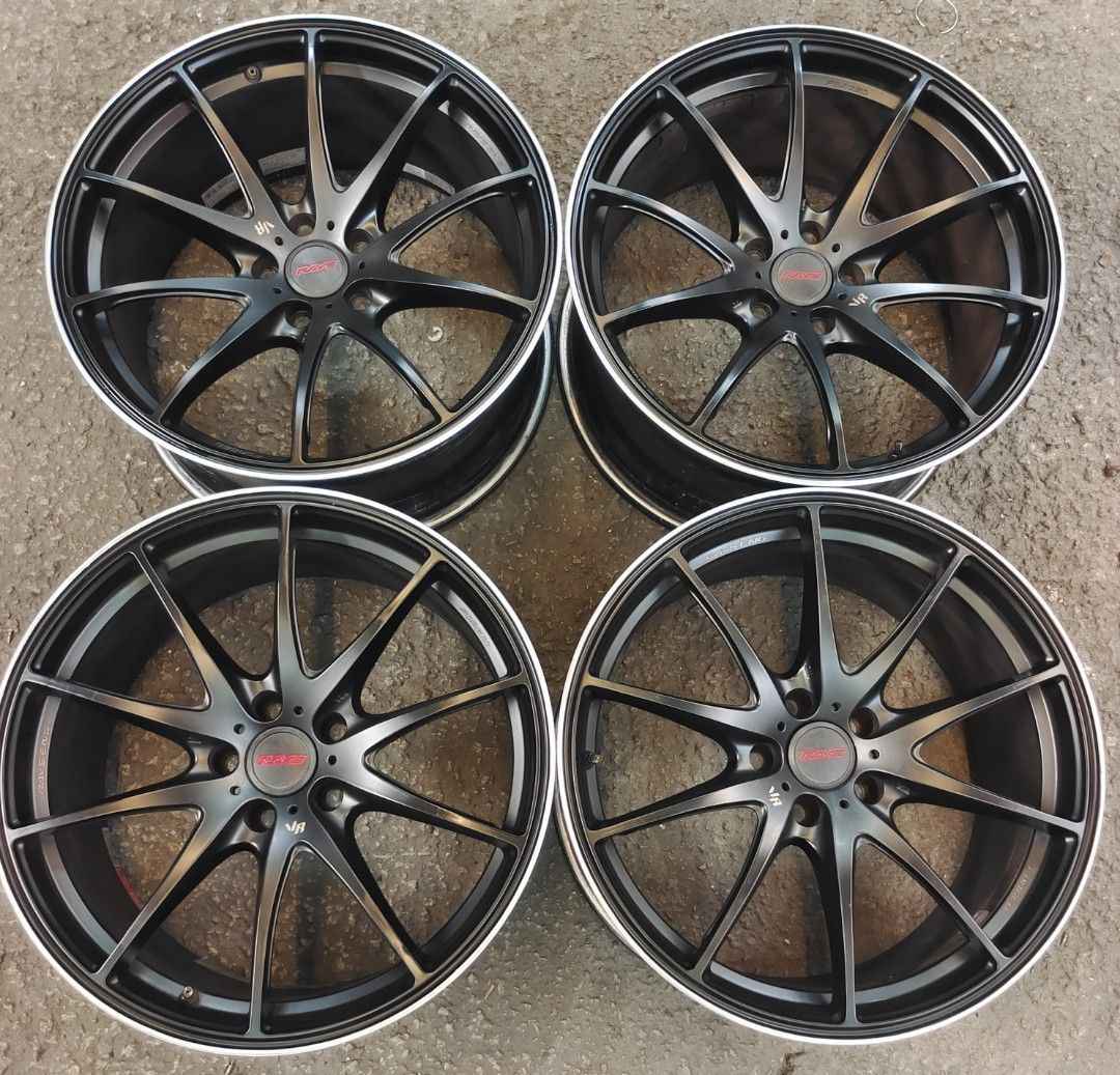 🛞2nd good condition RAYS VOLK RACING G25 19”🛞 PCD 5x114.3 Offset