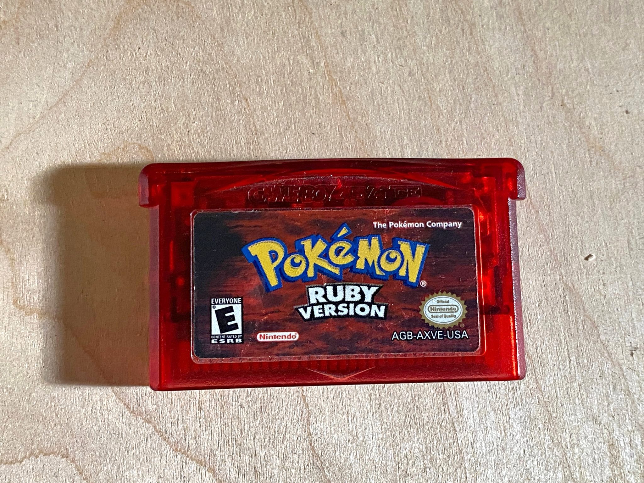 Pokémon Ruby Version (2003) – Game Boy Advance – Loose Cartridge ...