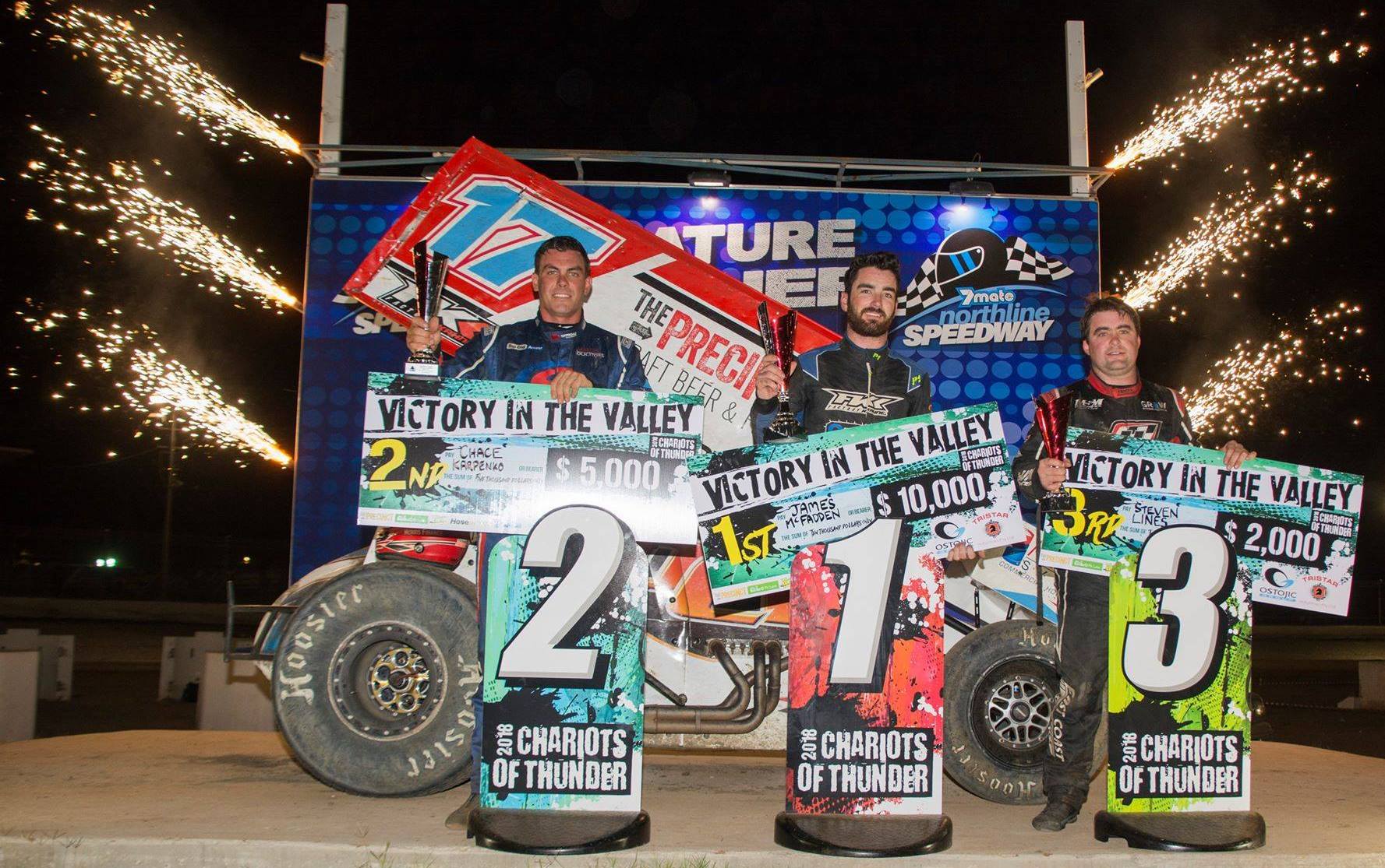 Northline Speedway - LINES HARD CHARGE TO THE PODIUM Steven Lines ...