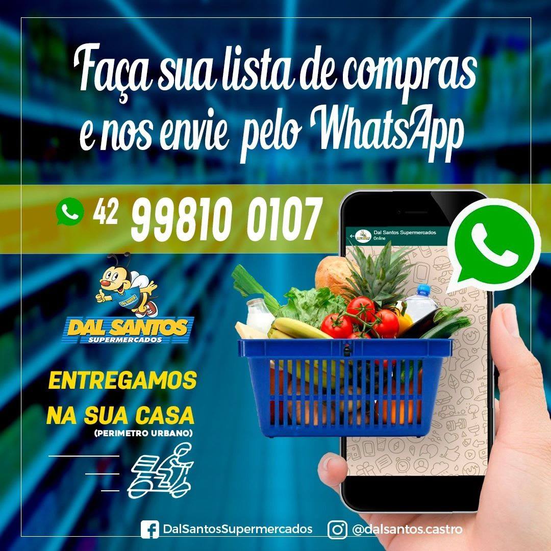 Super Dal Santos - [ COMPRAS PELO WHATSAPP ] Entregamos Na Sua Casa ...
