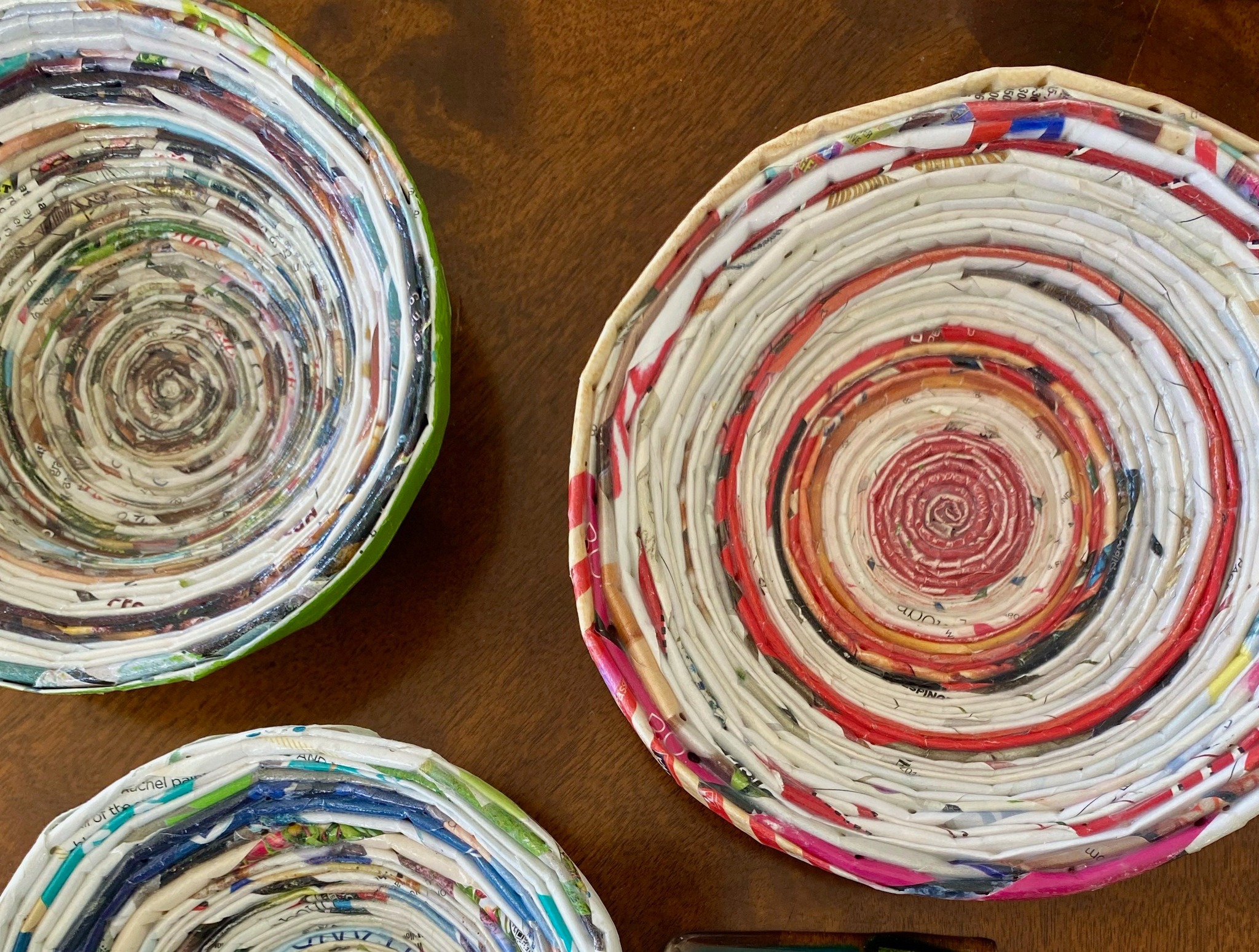 Paper Bowl Making