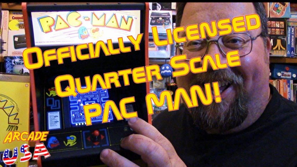 Here's our review of the new 1/4 Scale Replica Pac-Man Arcade