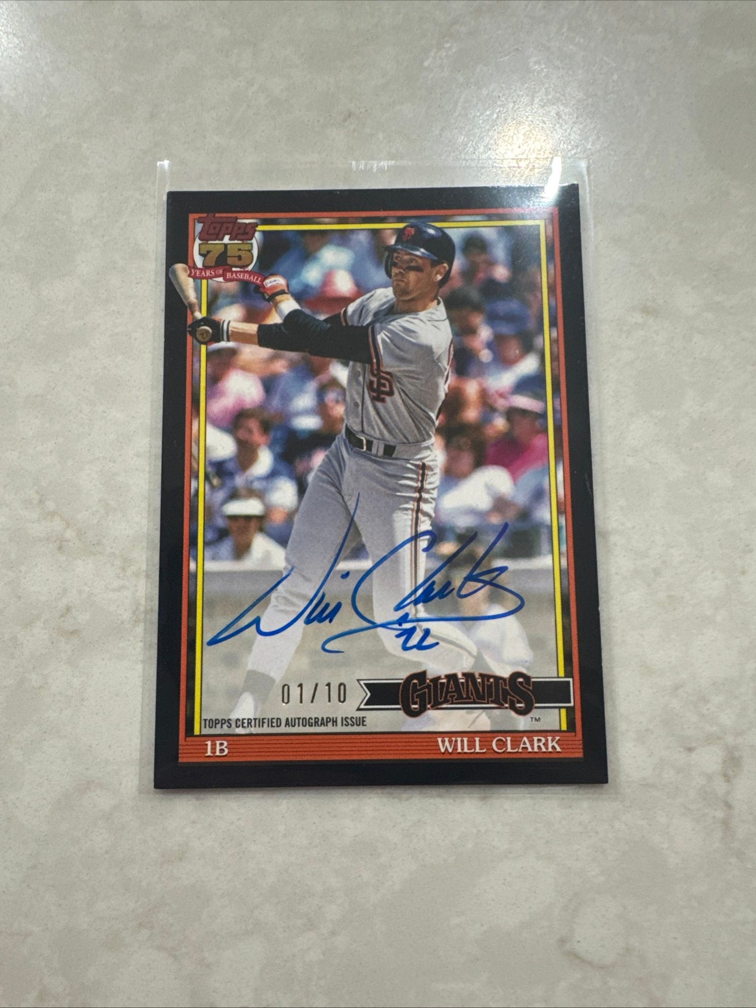 Joey Votto left a priceless batting tip on his 1/1 card ?