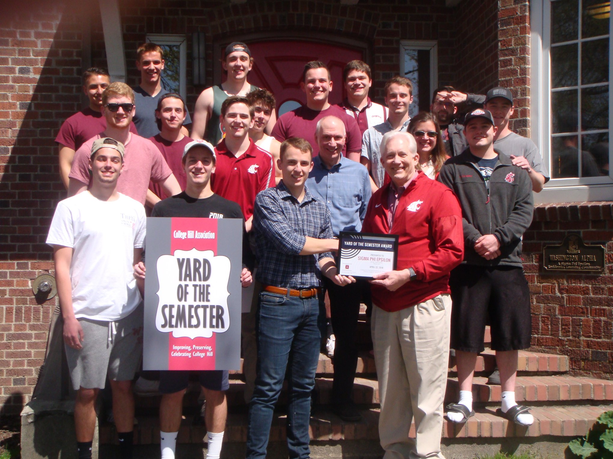 City of Pullman - Congratulations to the Pullman chapter...