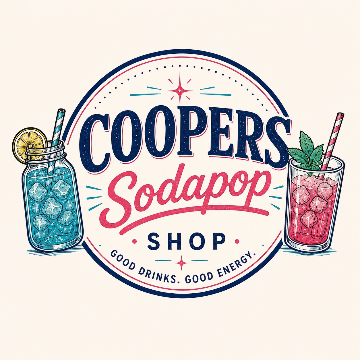 🚨 Today Only 🚨 Cooper's Sodapop Shop is now open! 🥤 📍 Morningside Ave — across from the university ⏰ Opening at 1 PM, while supplies last Enjoy handcrafted sodas featuring distinctive flavors: 🌊 Bl