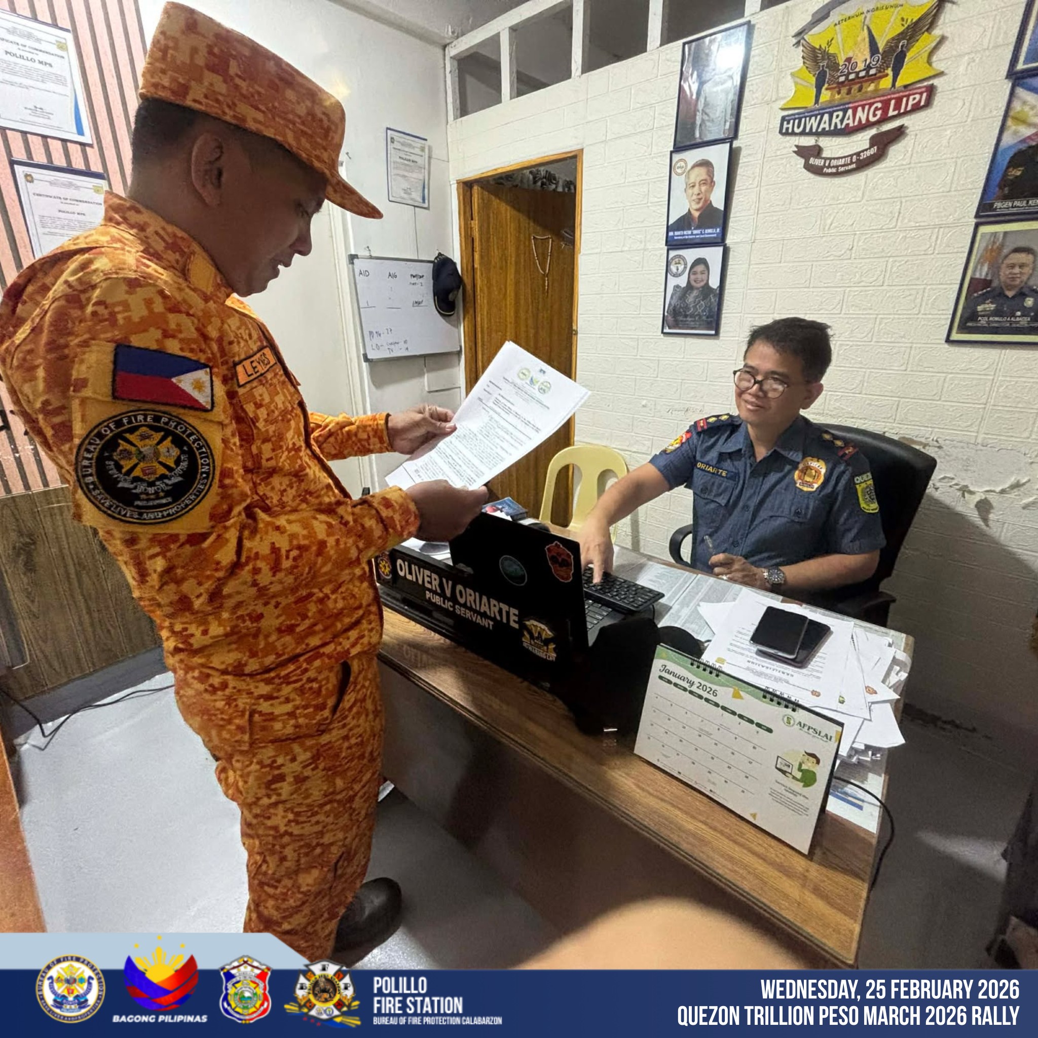 Bfp Polillo FS - 25 FEBRUARY 2026 | WEDNESDAY LOOK || Under the ...