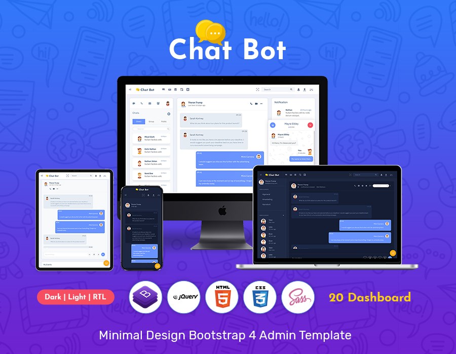 MultiPurpose Themes - [On Sale-50% OFF] New Launch Offer!!! Chat Bot ...