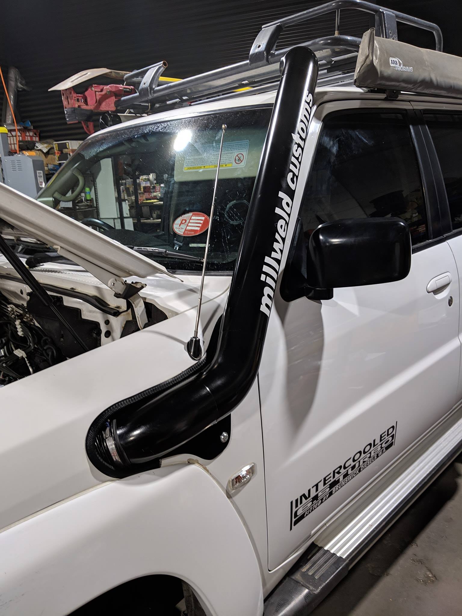 PRO4x4 - Millweld Customs stainless snorkel and airbox... | Facebook