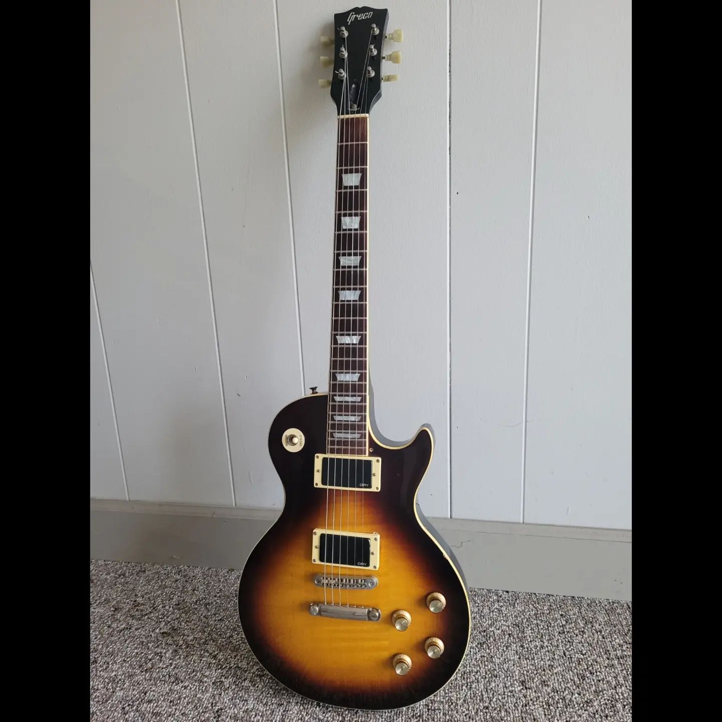Upgraded 88 Greco EGc-600 with Dimarzio pickups