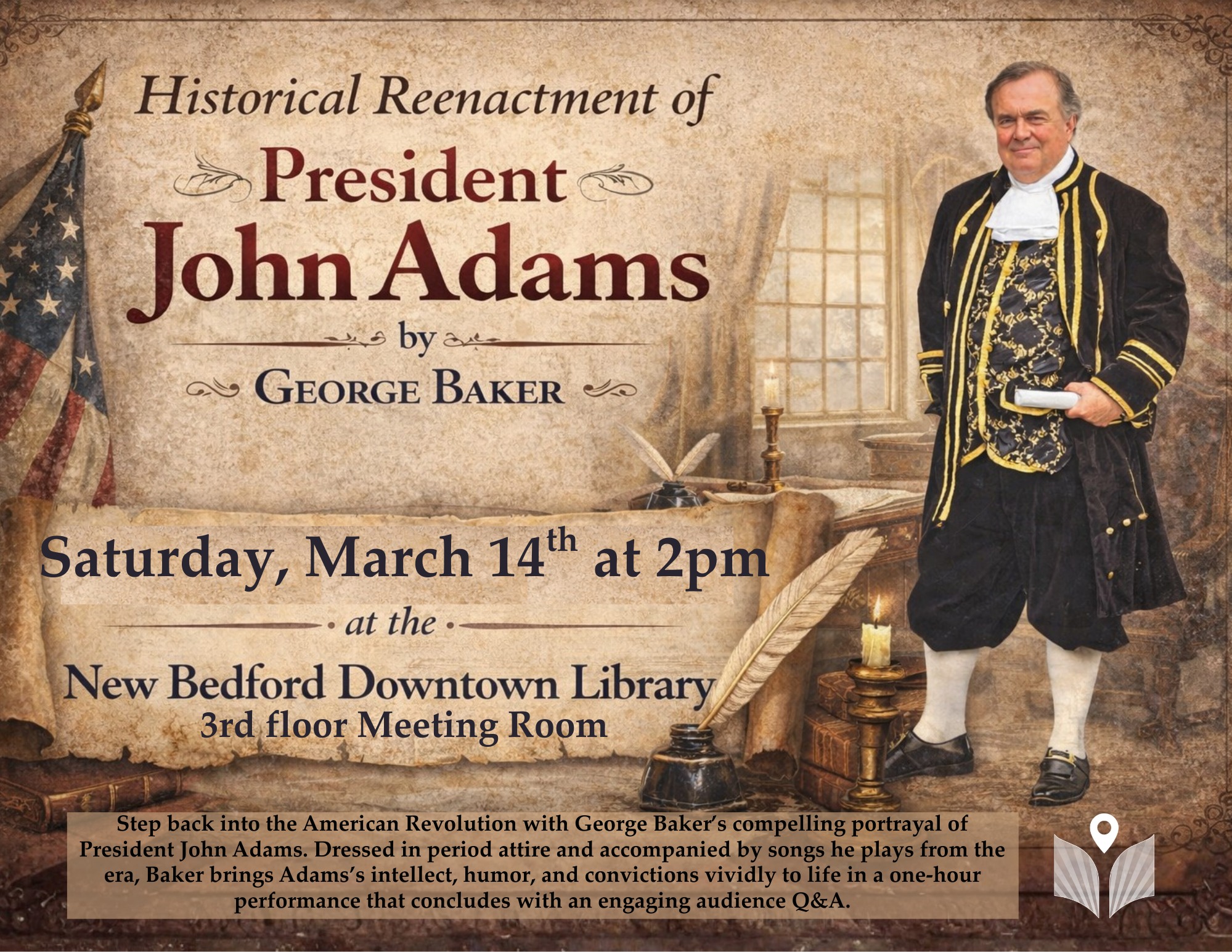 Meet President John Adams - A Lively and Revolutionary Conversation ...