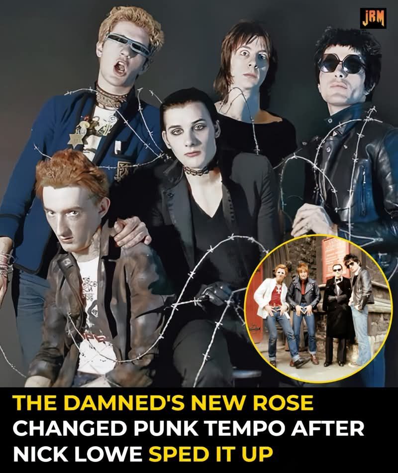 First pressing of The Damned's New Rose album