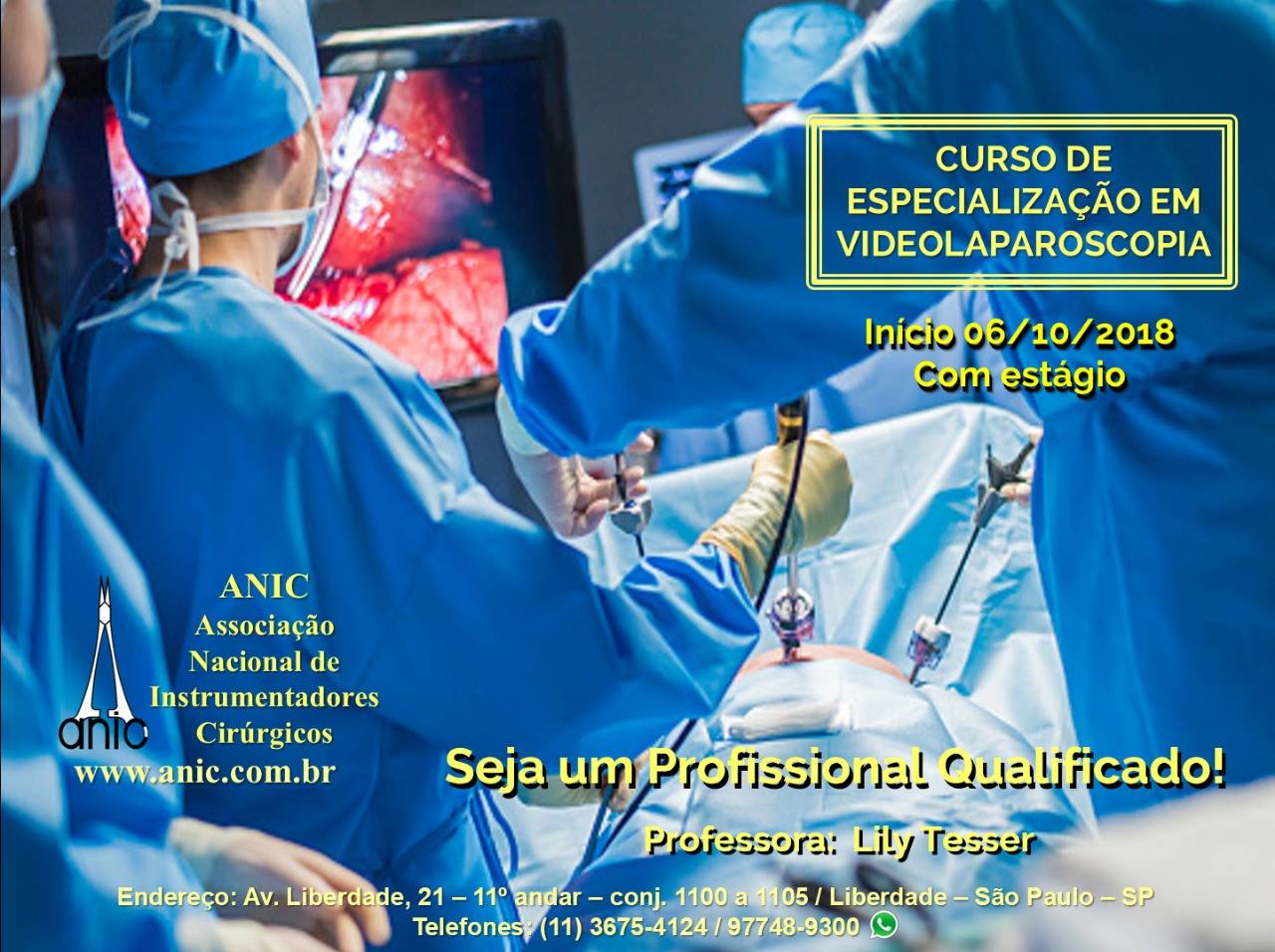 ANIC - Associação Nacional de Instrumentadores Cirurgicos | São Paulo SP