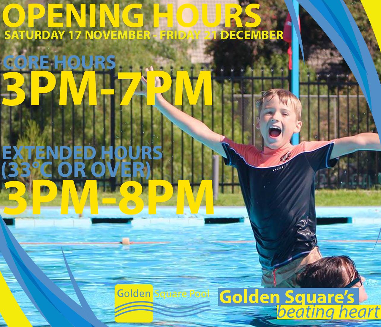 Our opening hours help you to make... - Golden Square Pool | Facebook