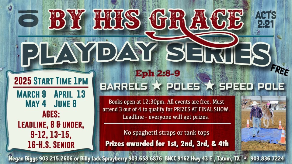 By His Grace Play Day Series