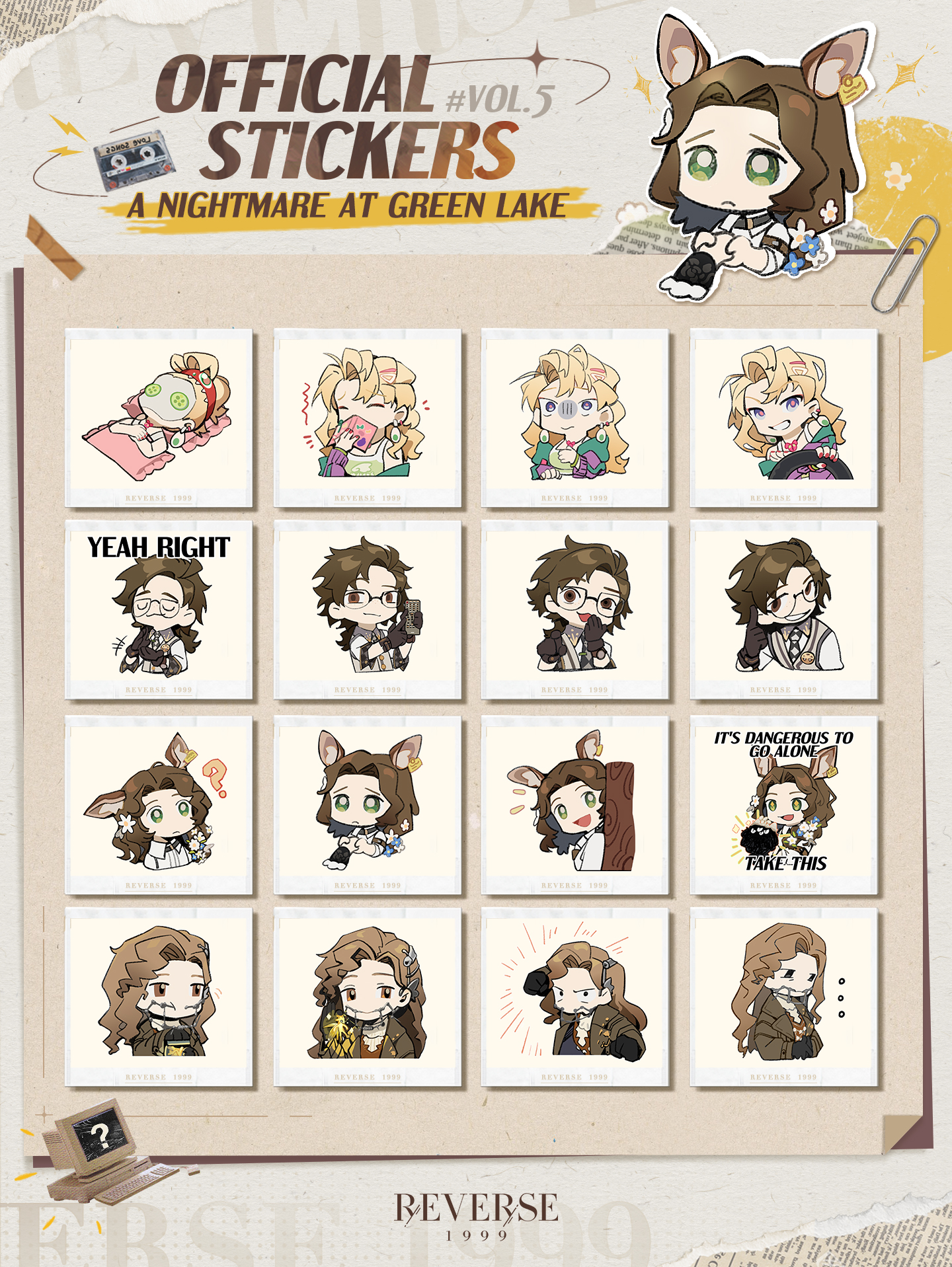 Reverse: 1999 - [Official Stickers Vol.5 - A Nightmare at... | Facebook