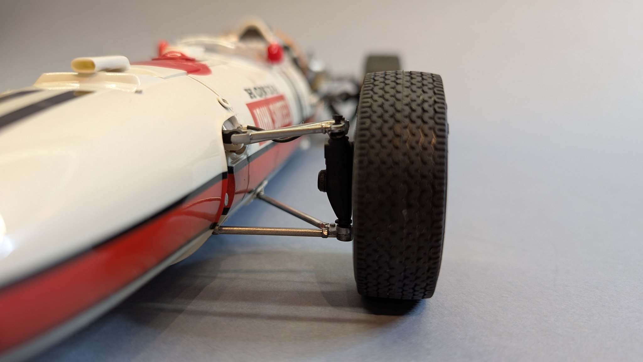 And doneTamiya 1/12 Honda F1 from 1966, built as the John