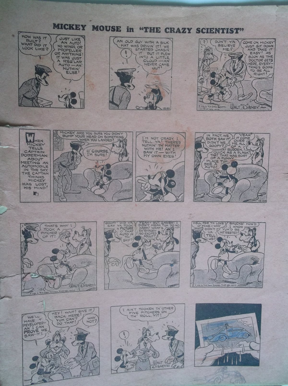 Rare 1947 Chinese Mickey Mouse comic book discovery