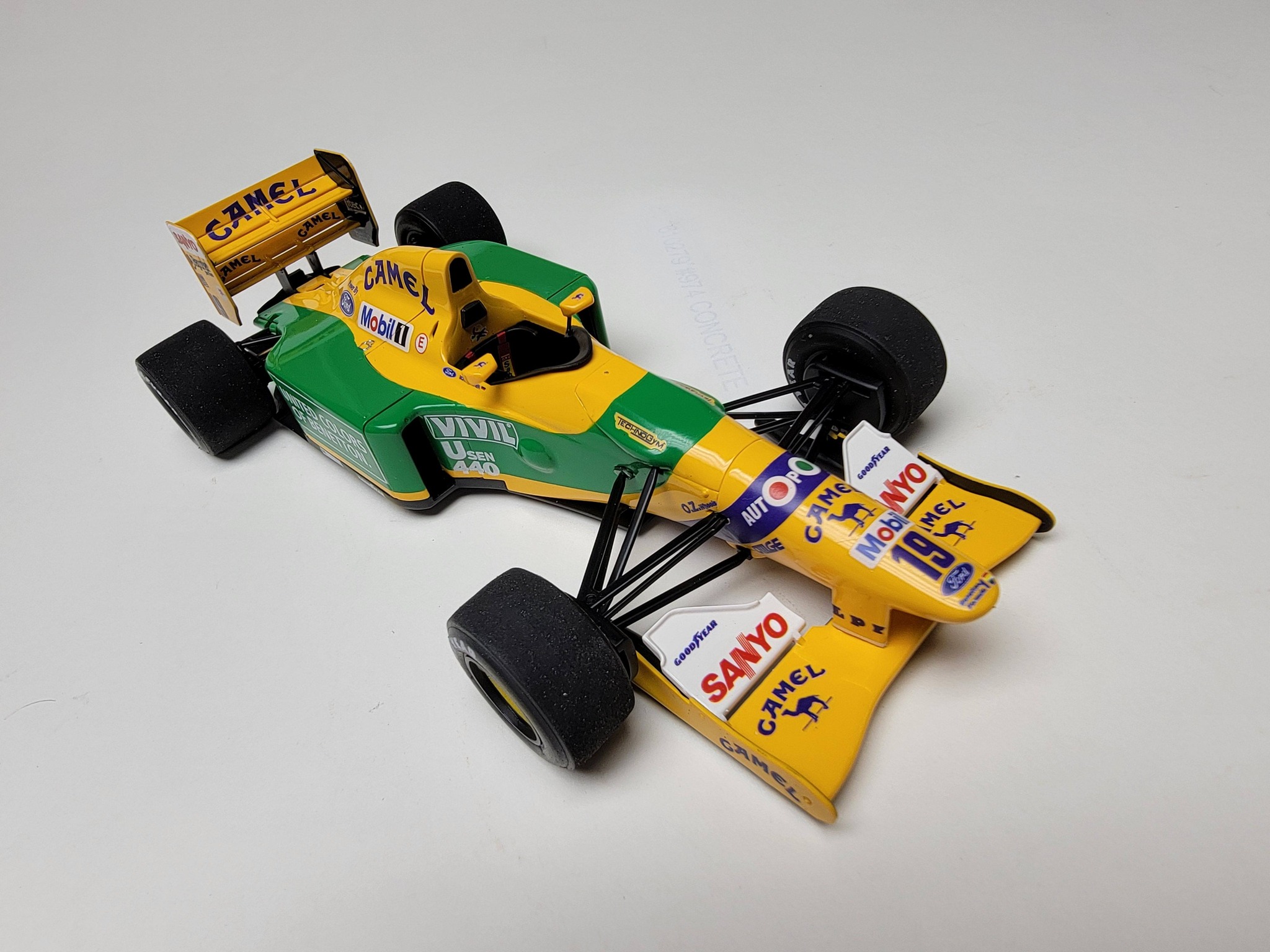 1993 Tamiya F102 Benetton B192 painted this weekend