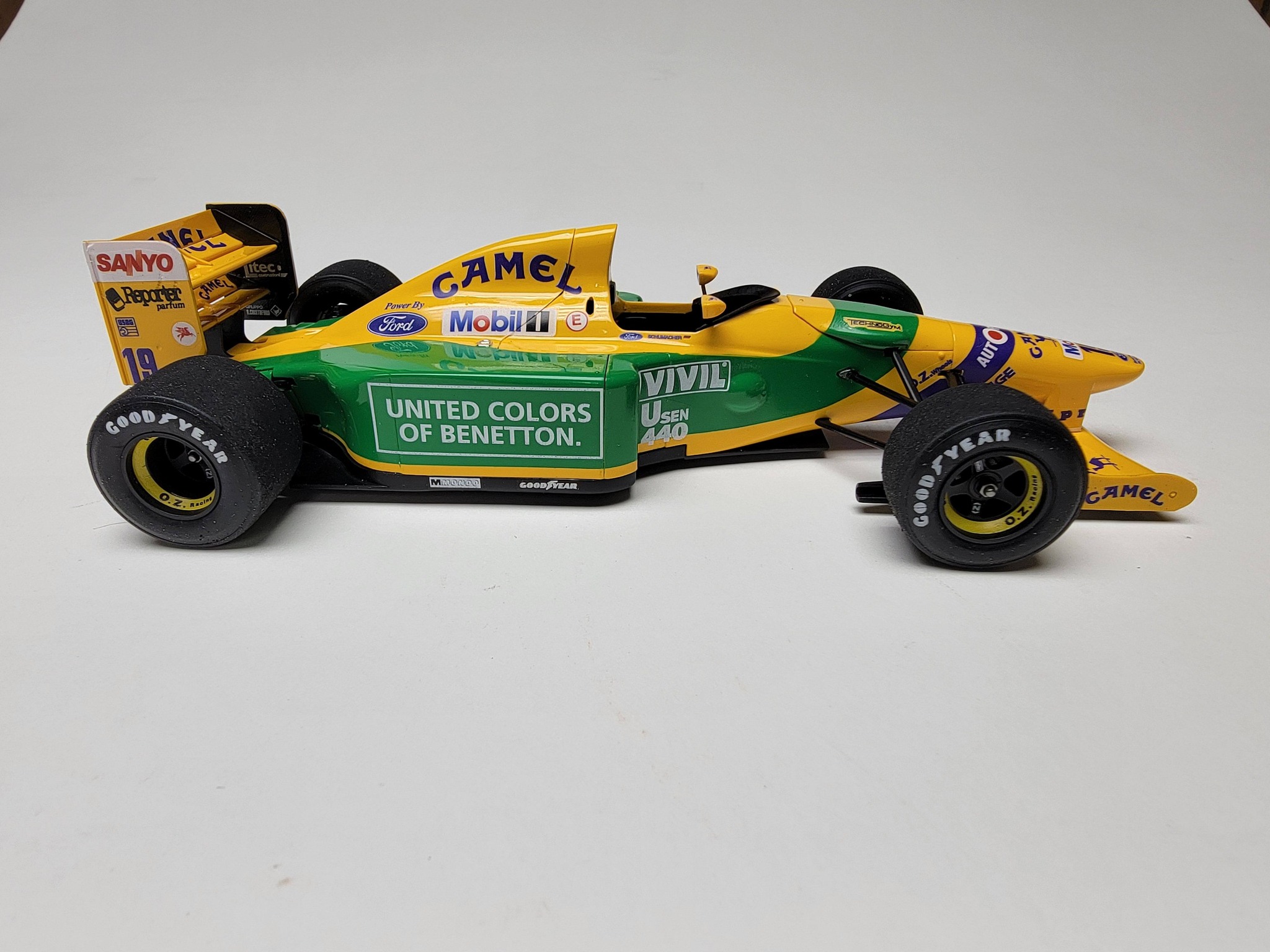 1993 Tamiya F102 Benetton B192 painted this weekend