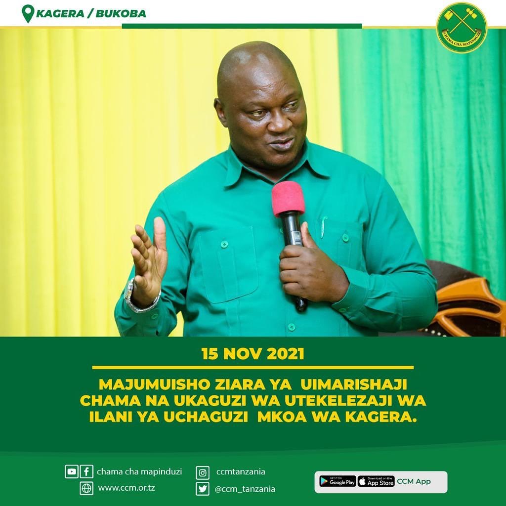 Katibu Mkuu wa CCM Ndugu Daniel... - Chama Cha Mapinduzi