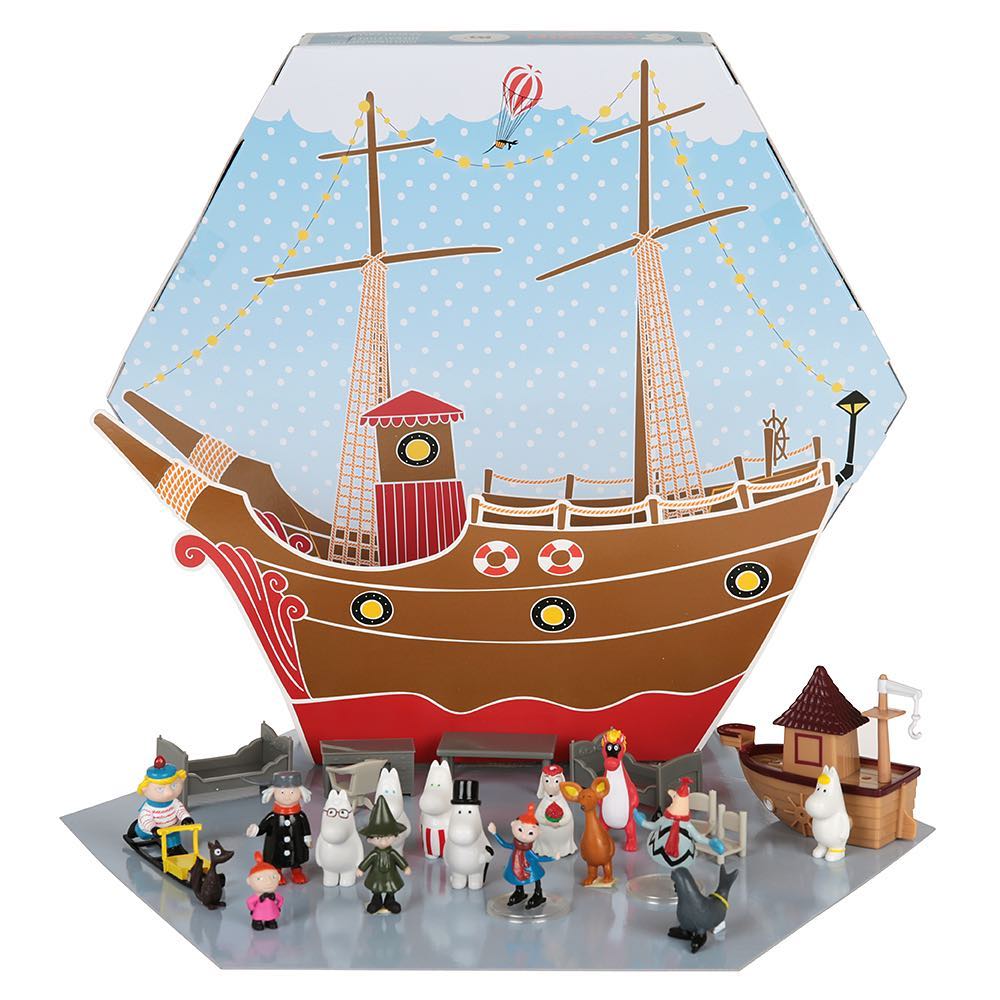 The Moomin Christmas Calendar 2018 by Martinex is available on