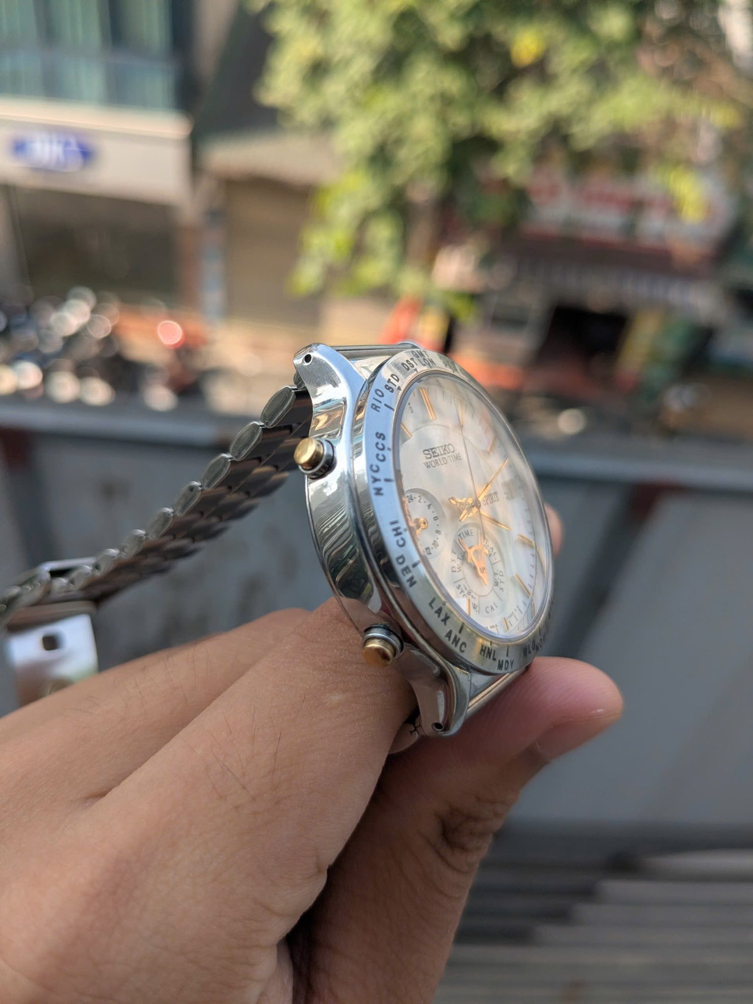 Seiko Spirit World Time Size: 38mm 1,5tr