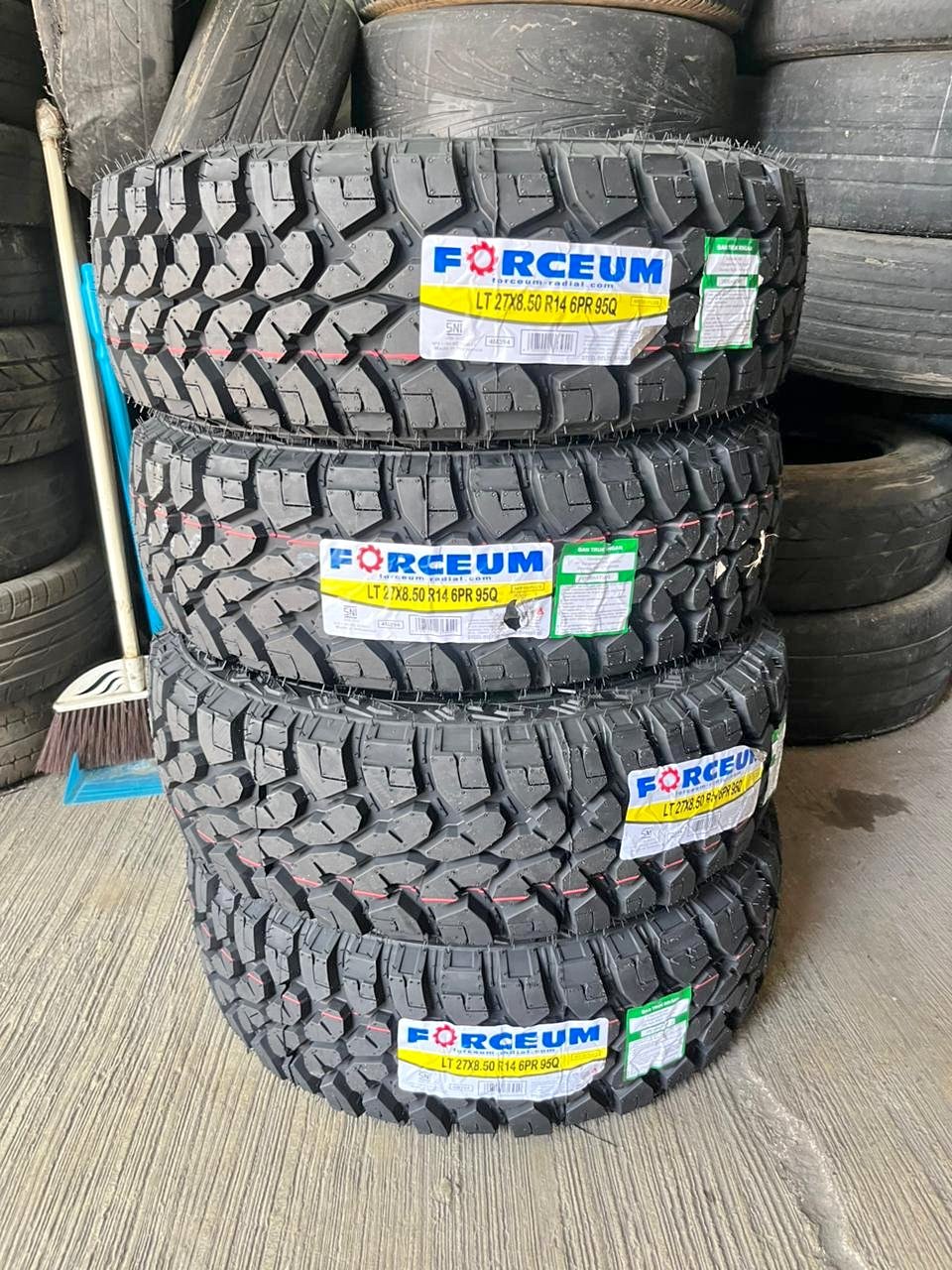 Ban Mobil Cakar Ring 14 Forceum M/T 27X8.50 R14 Ban Tanah Offroad - Car ...