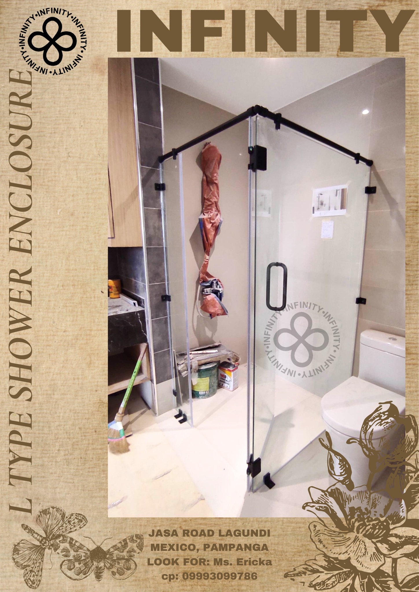 Infinity Window Glass and Shower Enclosure | Mexico