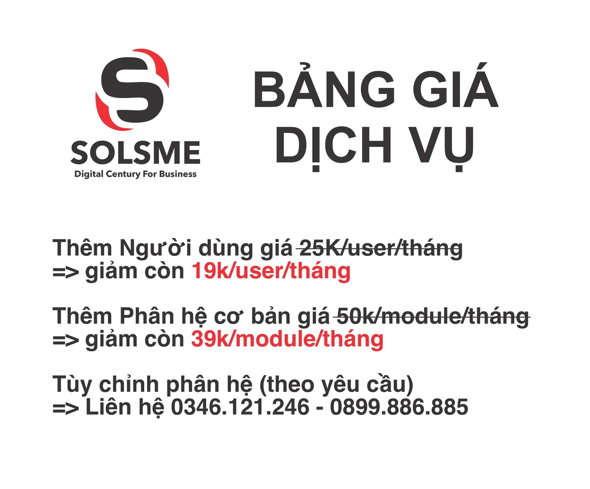 Giải pháp Chuyển đổi số Siêu Tiết Kiệm cùng Solsme.com