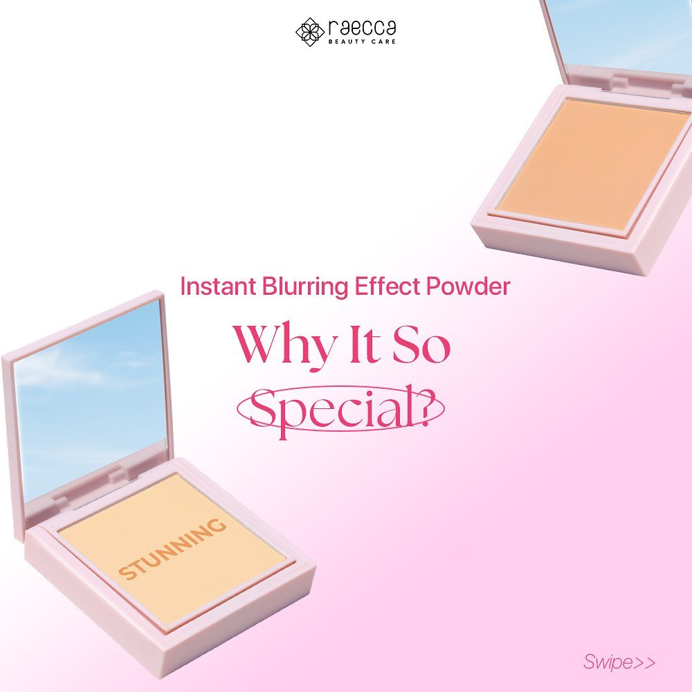 Kenapa instant blurring effect powder... - Raecca Beauty Care