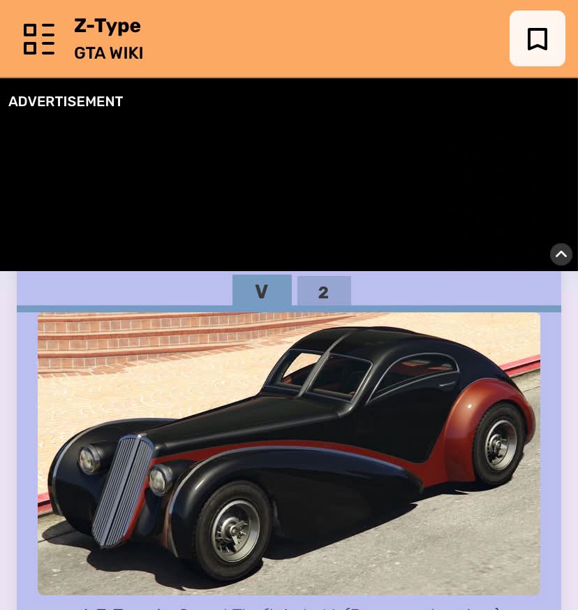 Where to buy the Z Type vehicle in Grand Theft Auto V?