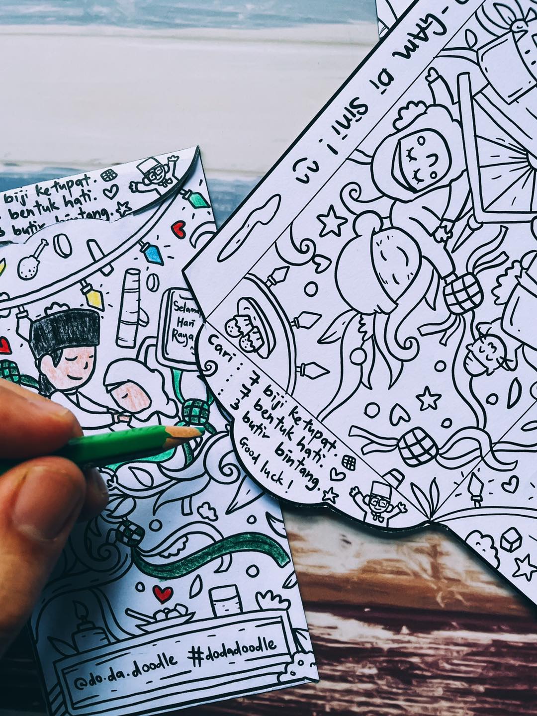 Do.Da.Doodle - [FREE DoDaDoodle PRINTABLE SAMPUL RAYA]... | Facebook